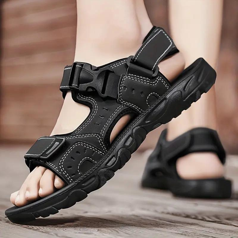 Herren Wandersandalen mit Schnallenriemen bequem - BerlinGlamour