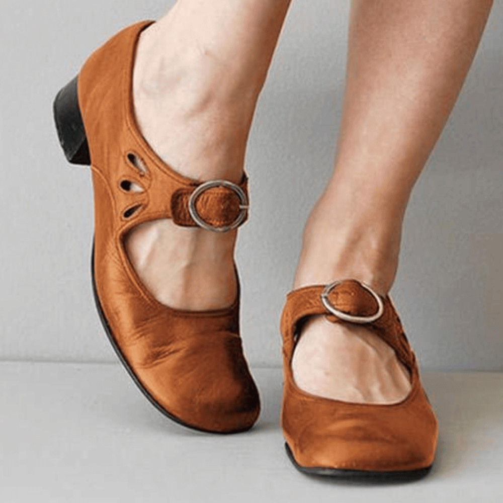 Ledersandale Bequem Elegante Damen Sandalen Sommer - BerlinGlamour