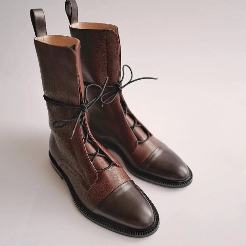 Damen Freizeitschuhe Rundspitze Knöchelhoch Bequem