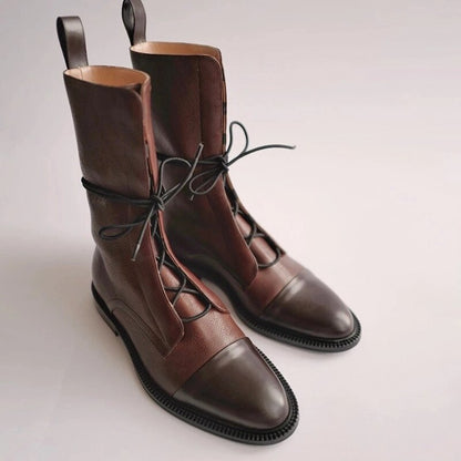 Damen Freizeitschuhe Rundspitze Knöchelhoch Bequem