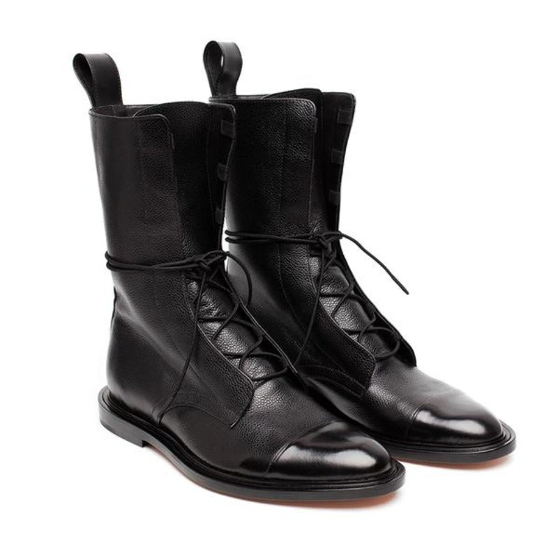 Damen Freizeitschuhe Rundspitze Knöchelhoch Bequem - BerlinGlamour