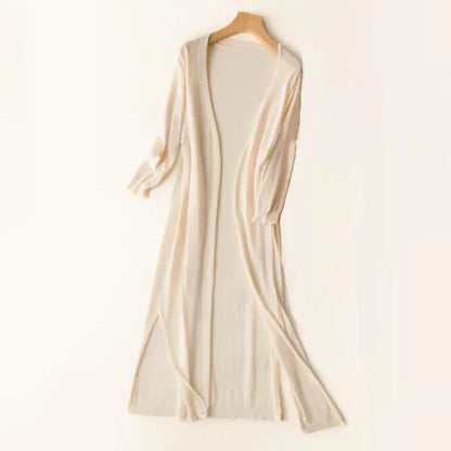Langer Cardigan Leicht Damen Modisch