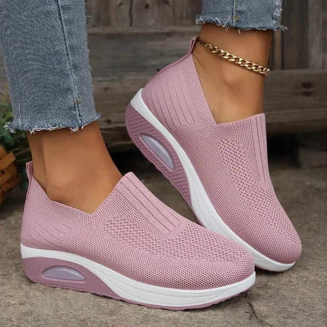 Damen Orthopädische Schuhe Atmungsaktiv Rutschfest