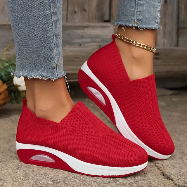 Damen Orthopädische Schuhe Atmungsaktiv Rutschfest