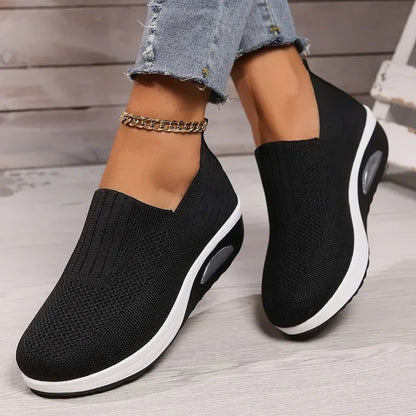 Damen Orthopädische Schuhe Atmungsaktiv Rutschfest