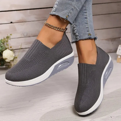 Damen Orthopädische Schuhe Atmungsaktiv Rutschfest