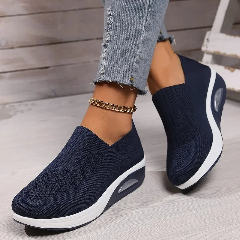 Damen Orthopädische Schuhe Atmungsaktiv Rutschfest