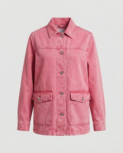 Klassische Jeansjacke Modern Slim Fit Damen