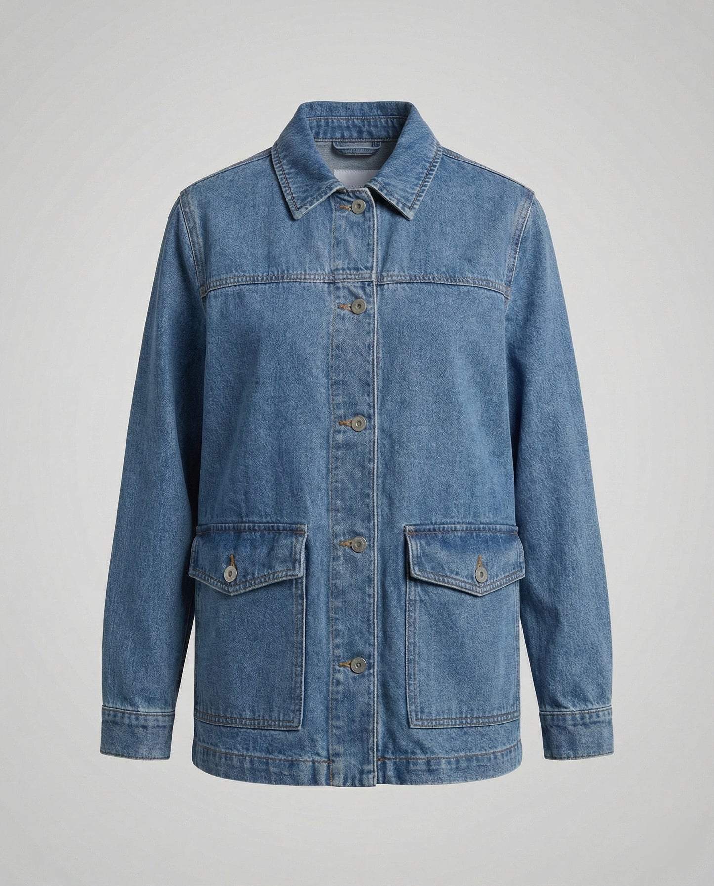 Klassische Jeansjacke Modern Slim Fit Damen