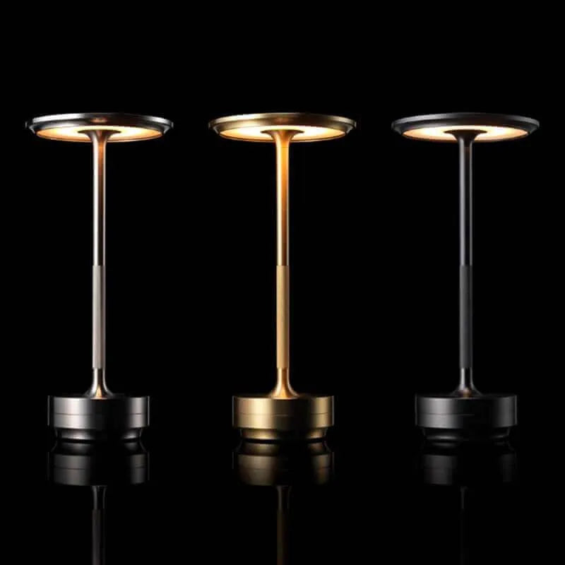 Luxus Tischlampe Wiederaufladbar Drahtlos Elegante Beleuchtung