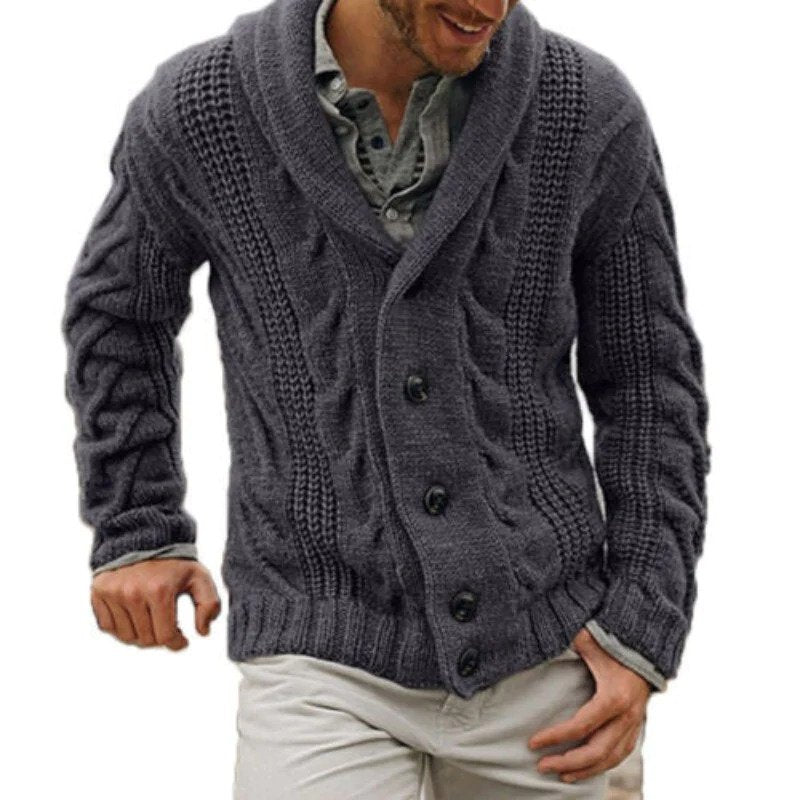 Wolle Strickjacke Warm Herren Damen Winter - BerlinGlamour