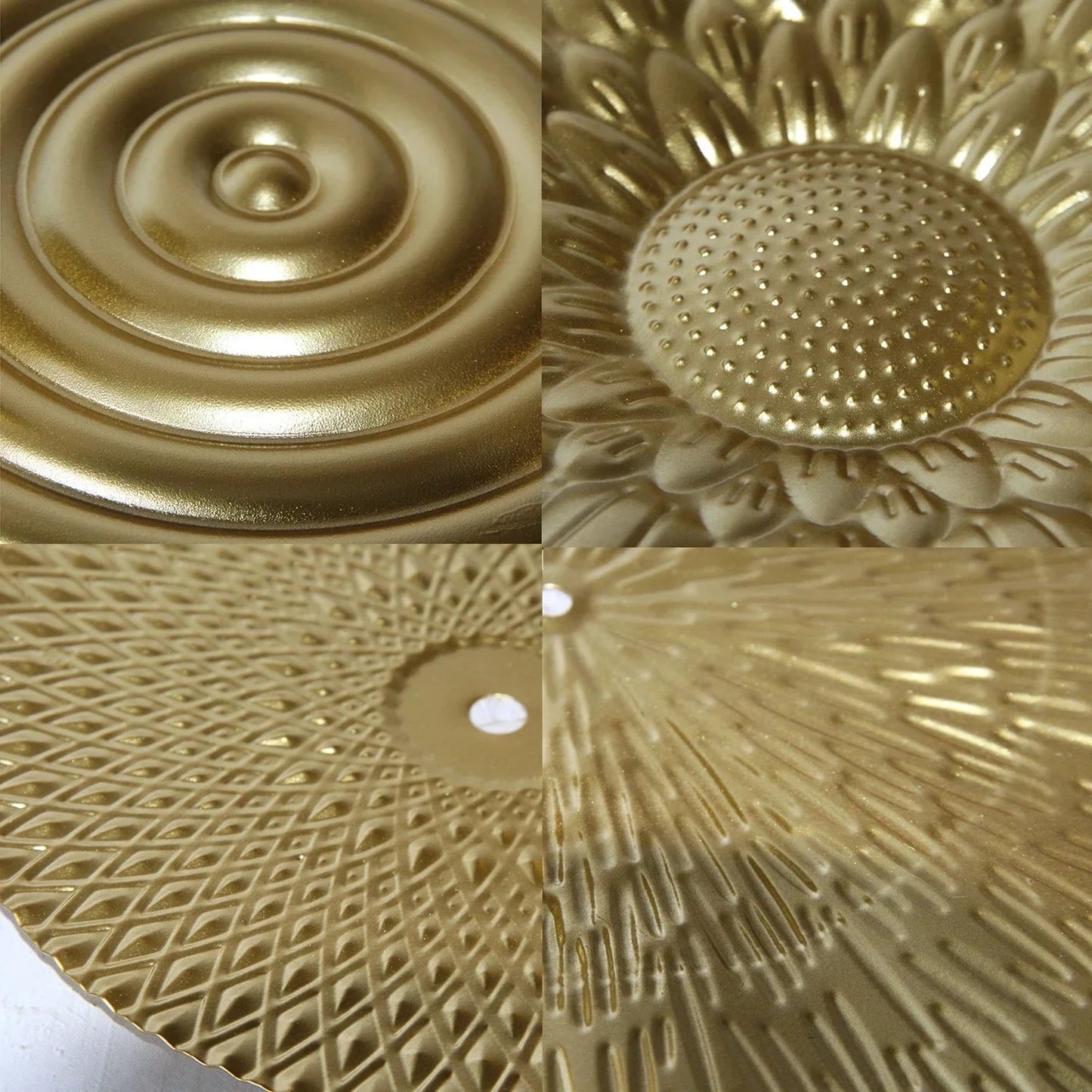 Nordischer Wandbehang Gold Dekor Modern