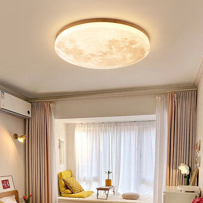 Mondlampe LED Deckenleuchte Weich Dimmbar Modern