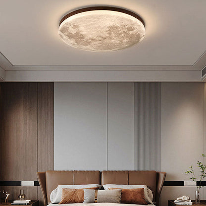 Mondlampe LED Deckenleuchte Weich Dimmbar Modern