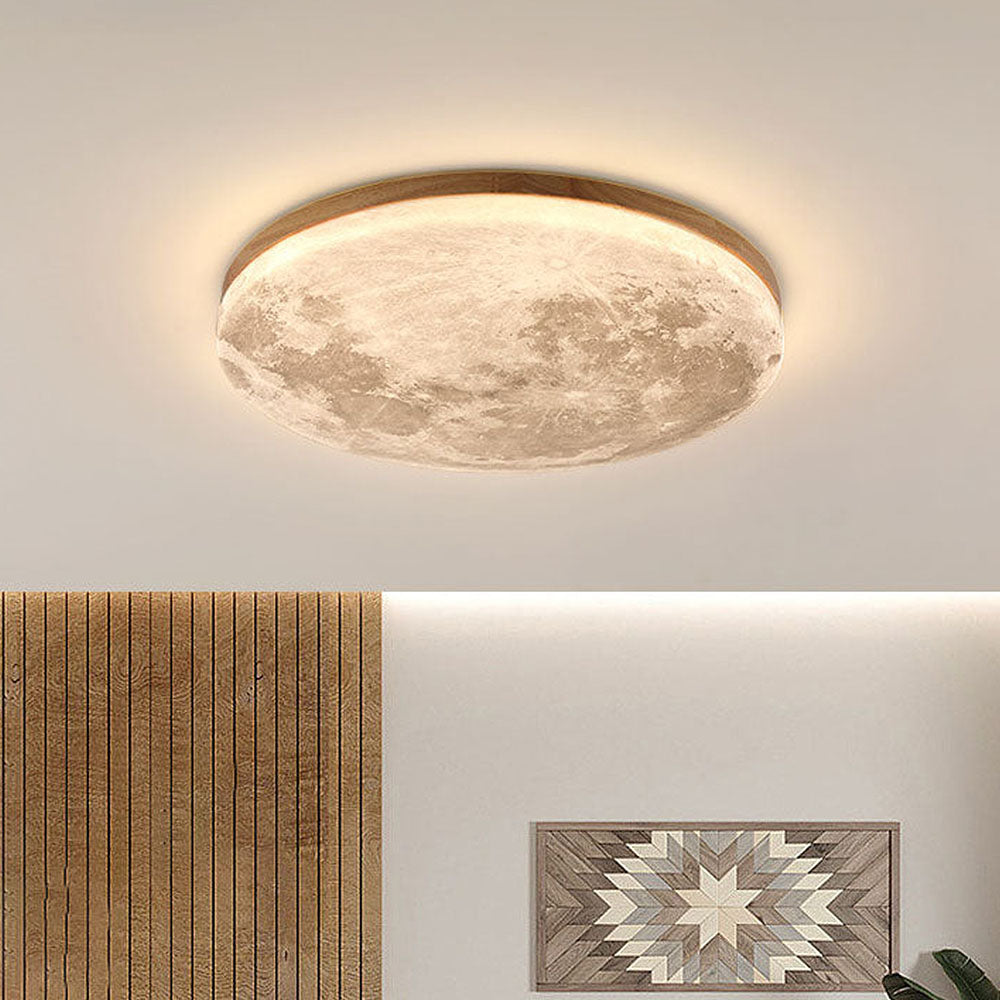 Mondlampe LED Deckenleuchte Weich Dimmbar Modern