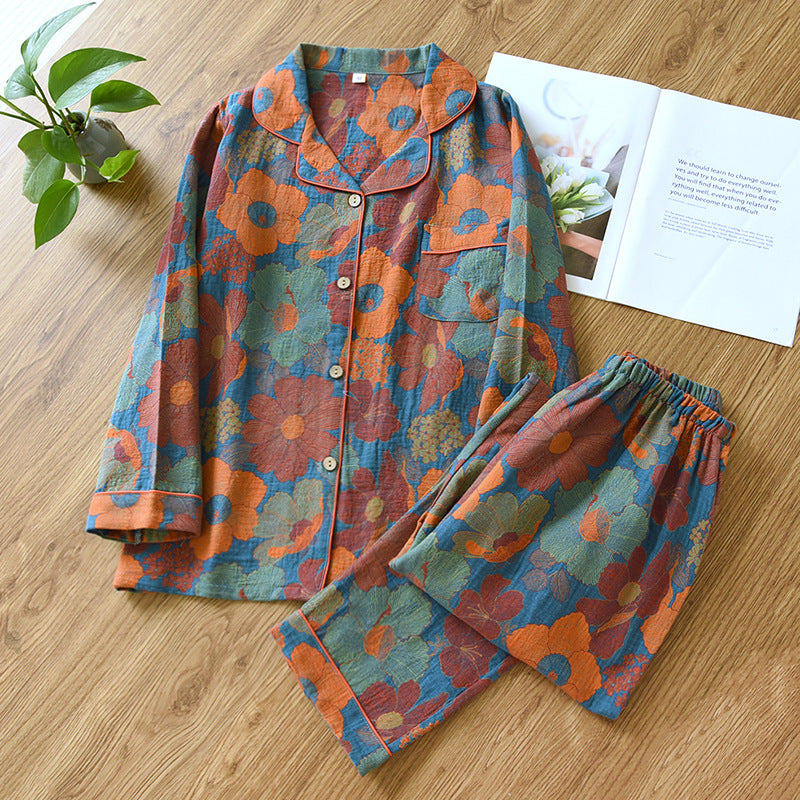 Damen Pyjama Set Weich und Bequem Nachtwear