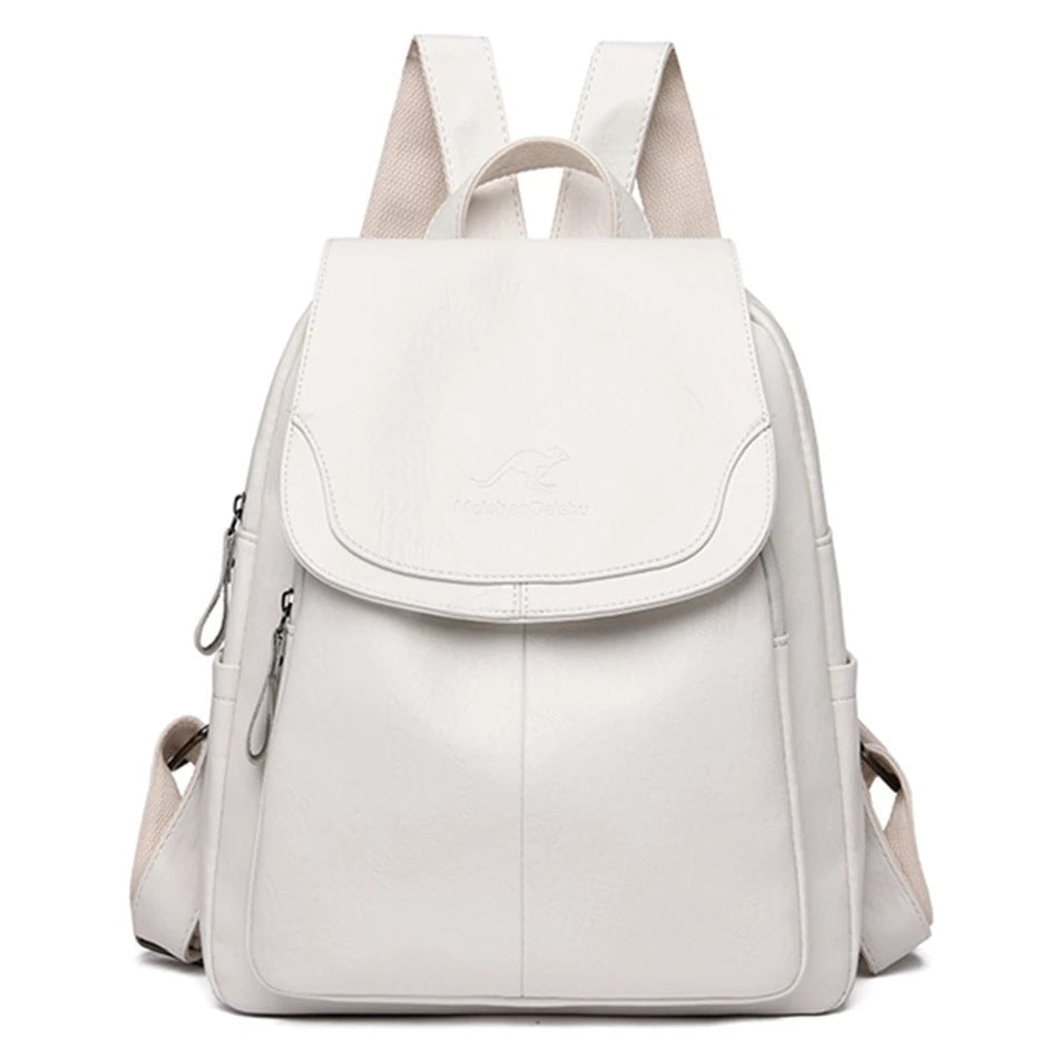 Leder Rucksack Damen Robust Groß - BerlinGlamour