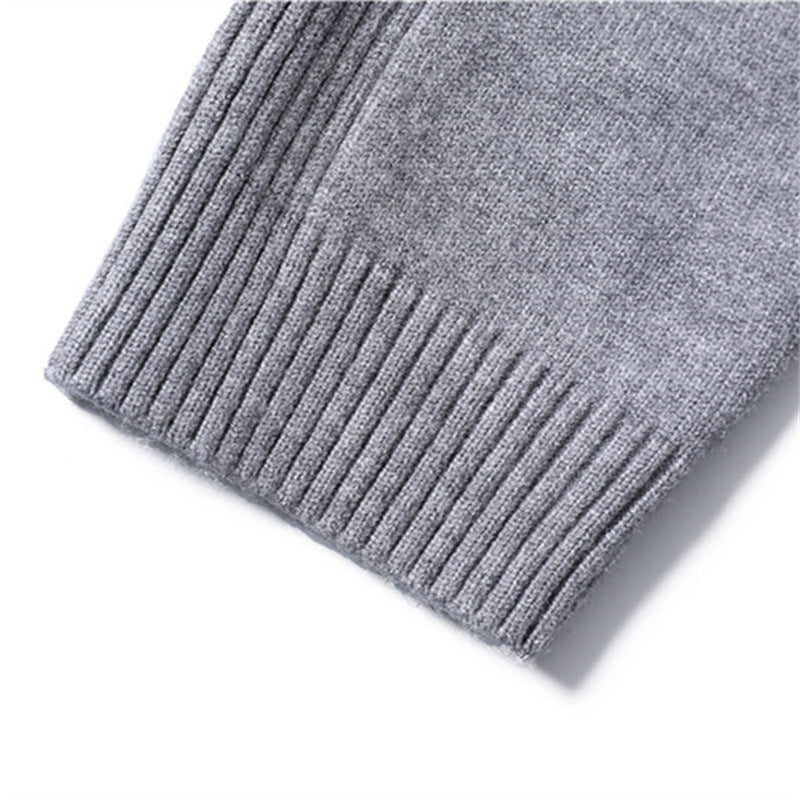 Herren Rollkragenpullover Eleganter Baumwoll Pullover Modern