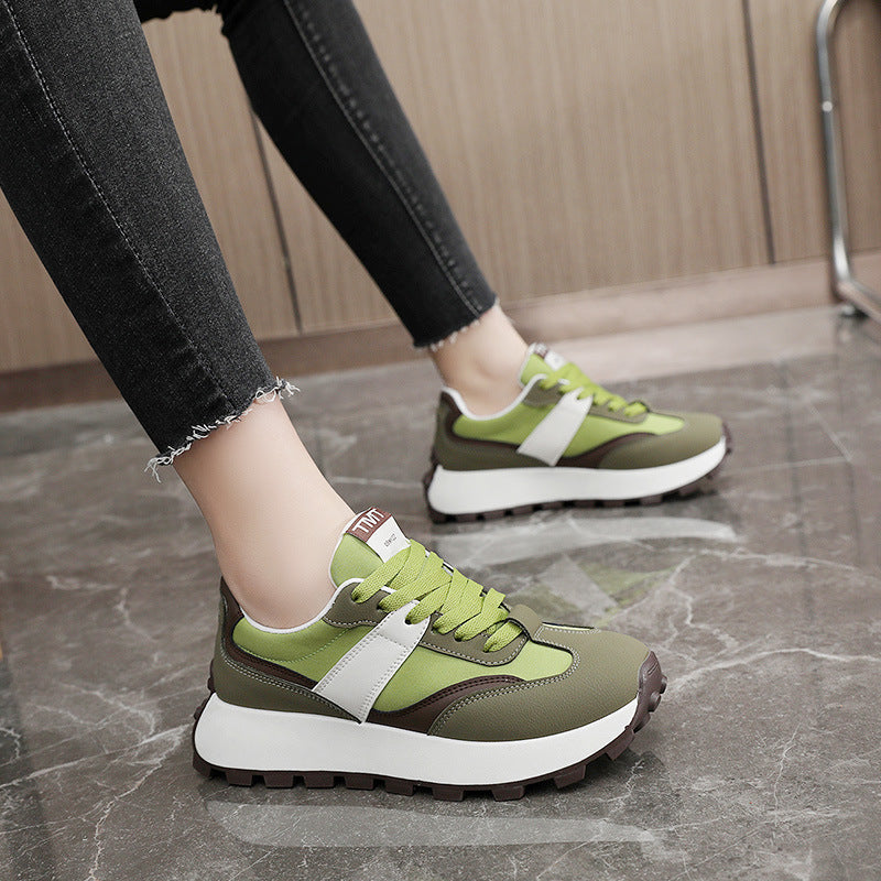 Damen Sneaker Bequem Rutschfest Weiche Sohle Sport