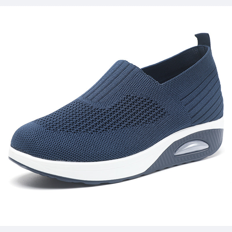 Damen Sneaker Bequem Luftig Mit Dämpfung