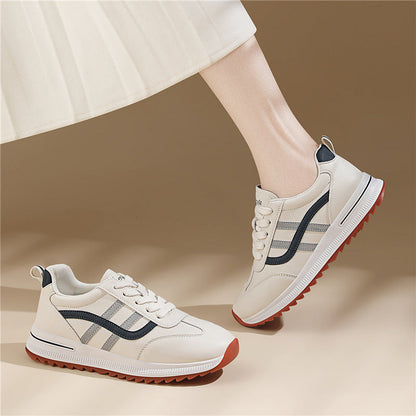 Damen Sneaker Sportlich Laufschuhe Rutschfest Geppolstert