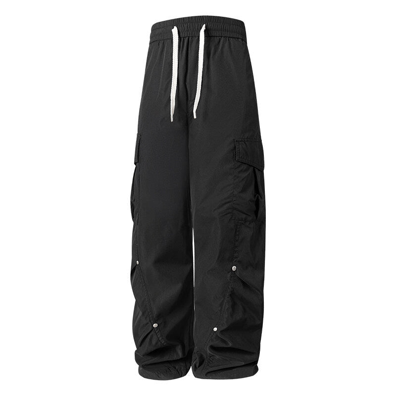 Herren Cargo-Hose Oversized mit Seitentaschen Bequem