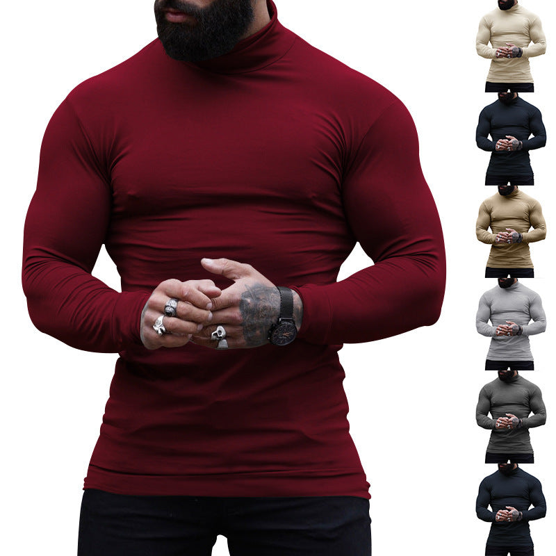 Herren Rollkragenpullover Feine Baumwolle Modern - BerlinGlamour
