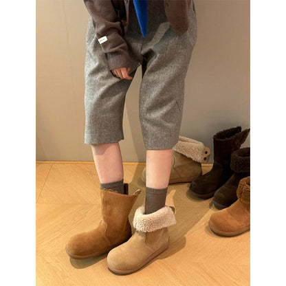 Damen Winterboots Kuschelig Rutschfest