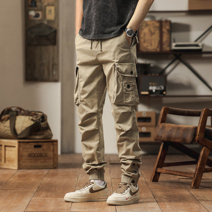 Herren Cargohose Elastisch Mit Taschen Praktisch