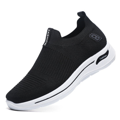 Damen Sneaker Atmungsaktiv Komfortabel Slip-On Sneakers