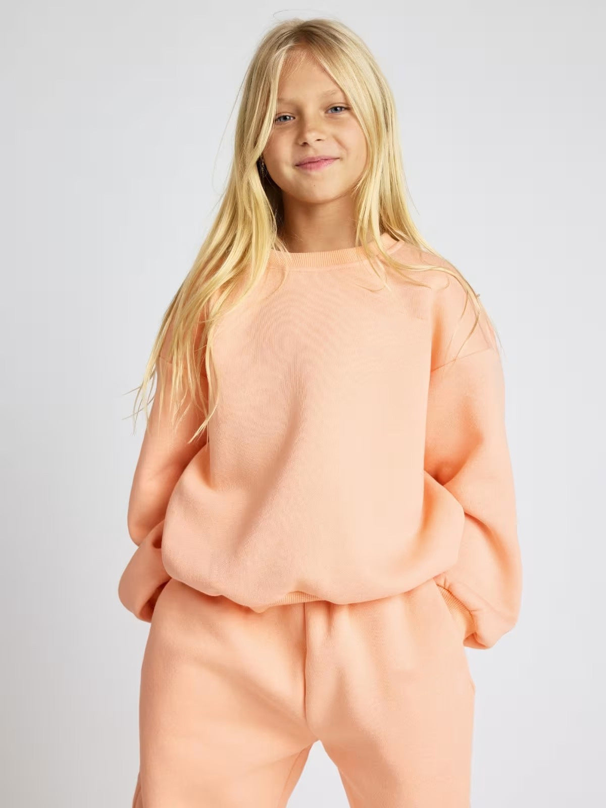 Damen Sweat-Set Bequem Voluminöses Oberteil Jogginghose