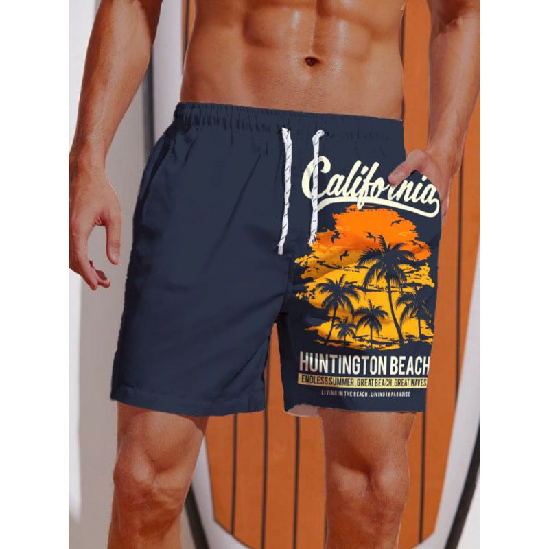 Männer Badehose Psychedelisch Farben Berlin Style