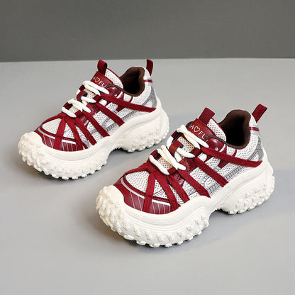 Damen Sneaker Sportlich Atmungsaktiv Outdoor Schuhe