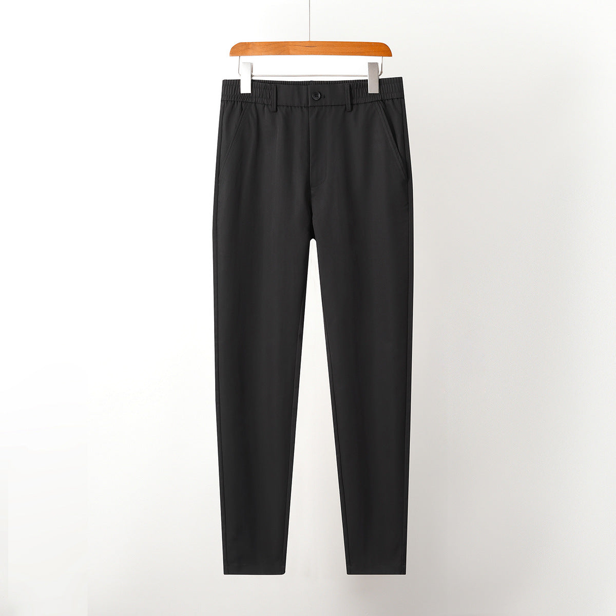 Herren Anzughose Elegant Elastisch Mit Taschen Schnitt
