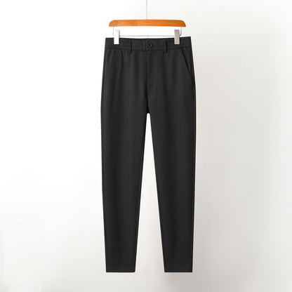 Herren Slim Fit Hosen Elegant Freizeit Modern
