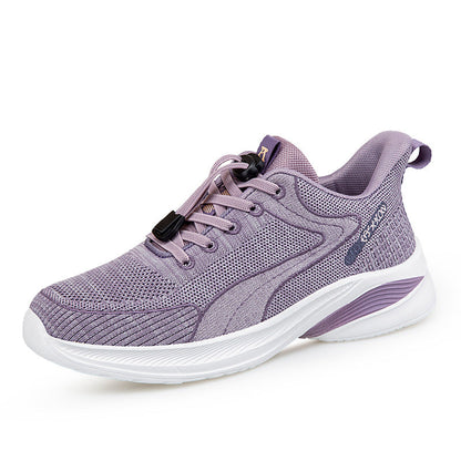 Damen Laufschuhe atmungsaktiv Schnellverschluss Moderne Sport