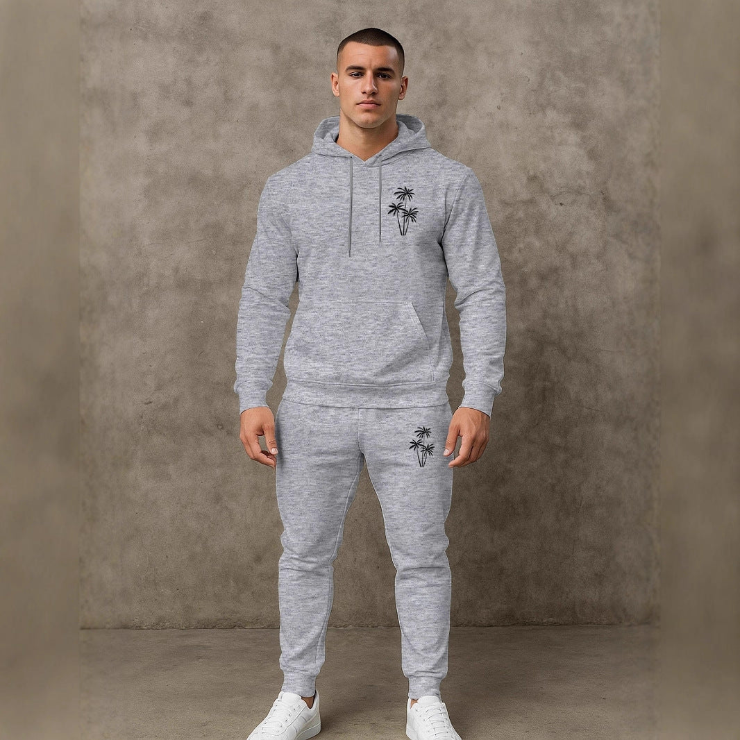 Herren Jogginganzug Kapuzenpullover Bequem Sportlich