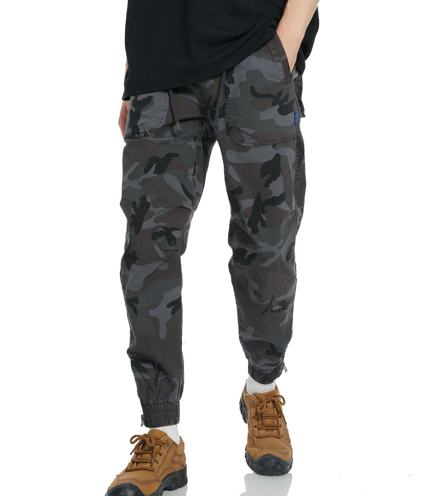 Herren Cargohose Praktisch Vielfach Taschen Bündchen
