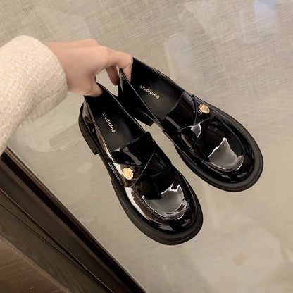 Damen Pantoletten Glänzend Dekorativ Schuhe Damen - BerlinGlamour