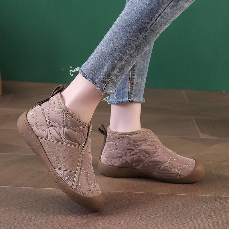 Damen Stiefeletten Warm Isoliert Rutschfest Winter