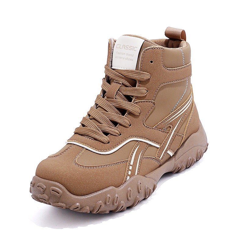 Wanderschuhe Damen Outdoor Stiefel Rutschfest Atmungsaktiv