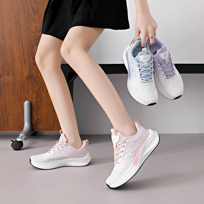 Damen Laufschuhe Atmungsaktiv Mesh Sneaker Sport