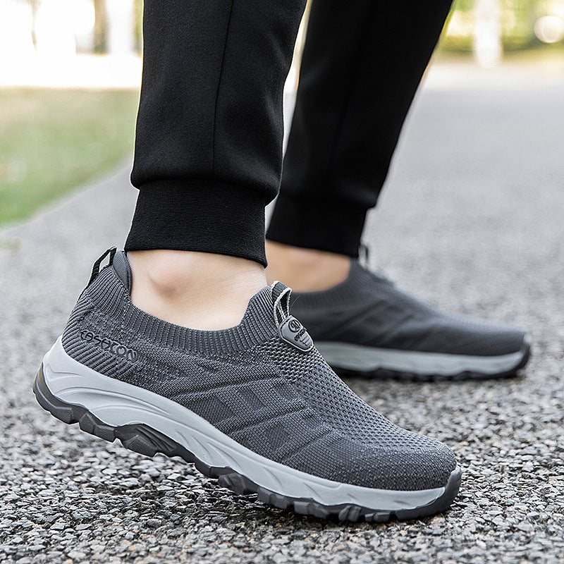 Damen Laufschuhe Komfortabel Atmungsaktiv Slip-On Sneaker