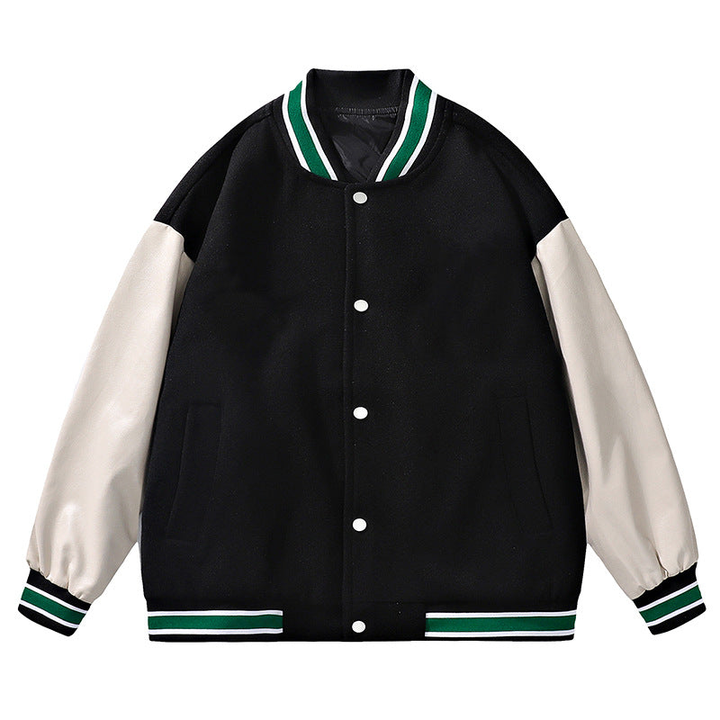 Lässige Unisex Collegejacke Streetwear Style