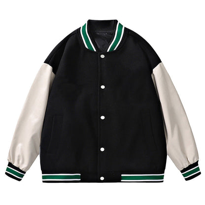 Lässige Unisex Collegejacke Streetwear Style
