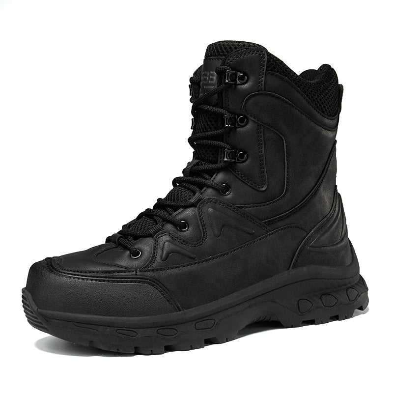 Herren Outdoor-Stiefel Wasserdicht Knöchelschutz Rutschfest