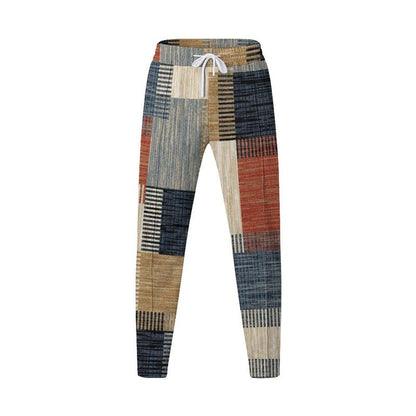 Herrenhose Modern mit Patchwork Muster Trendy