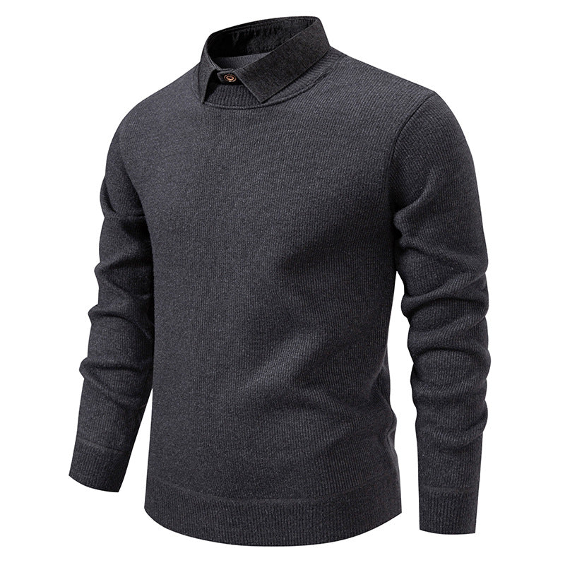 Herren Pullover Modern Kragen Hochwertig
