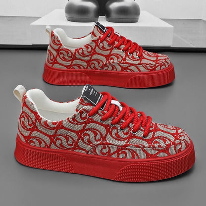 Damen Sneaker Trendy Einzigartig Mode Schuhe