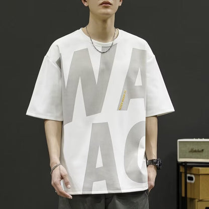Herren T-Shirt Oversized Graffiti Design Berlin Style